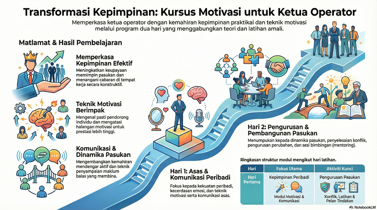 Kepimpinan dan Kemahiran Motivasi Untuk Ketua Operator